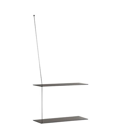Woud Stedge Shelf Small-Black