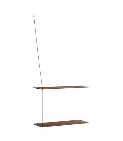 Woud Stedge Shelf Small-Smoked oak