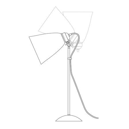 ORIGINAL BTC Circle Line Medium Table Light