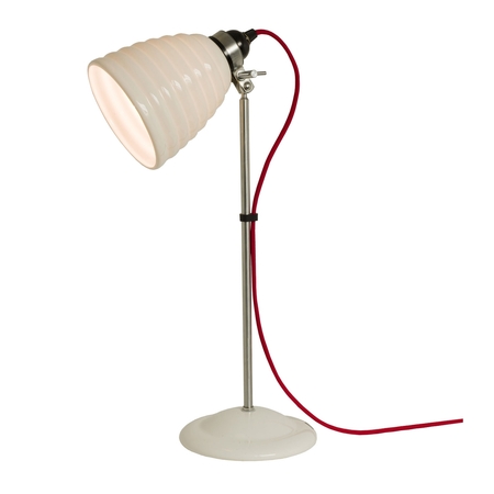 ORIGINAL BTC Hector Bibendum Table Light - Natural white with red cable