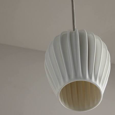 ORIGINAL BTC Fin Pendant, Sand and Taupe Braided Cable