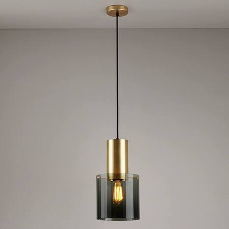 ORIGINAL BTC Walter Pendant, Size 2 - brass anthracite