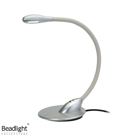 ORIGINAL BTC Cirrus Table Light - Clear Anodised, Off White