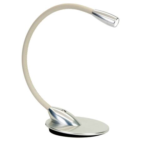 ORIGINAL BTC Jet Stream Table Light - Clear anodised, off white