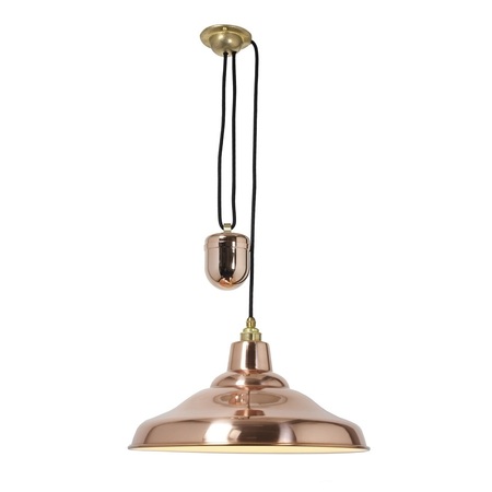 ORIGINAL BTC Rise & Fall School Light - Polished Copper