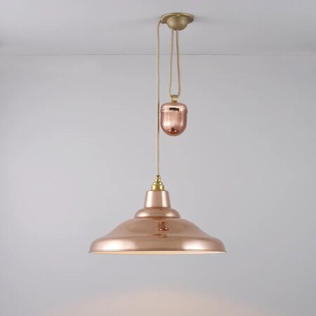 ORIGINAL BTC Rise & Fall School Light - Polished Copper