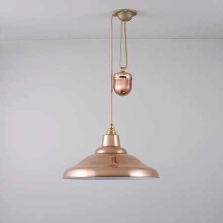ORIGINAL BTC Rise & Fall School Light - Polished Copper