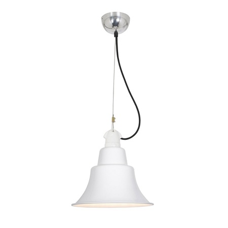 ORIGINAL BTC Zoe Pendant Brass - White