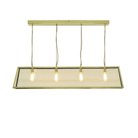 ORIGINAL BTC Diner, Internally Glazed 125 Light - Polished brass