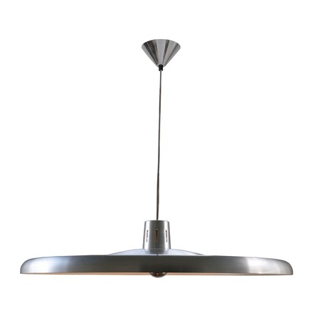 ORIGINAL BTC 700 Pendant Light, Brushed Aluminium