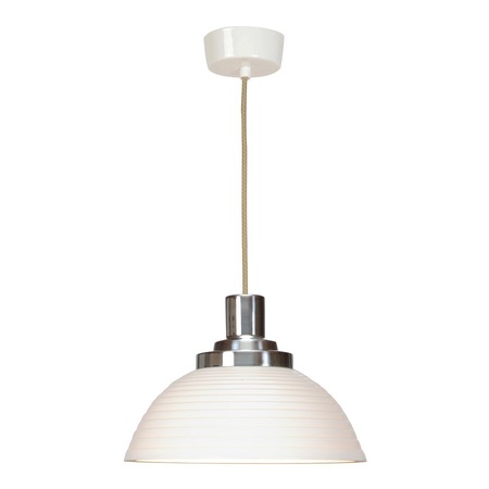 ORIGINAL BTC Cosmo Stepped Pendant Light, White