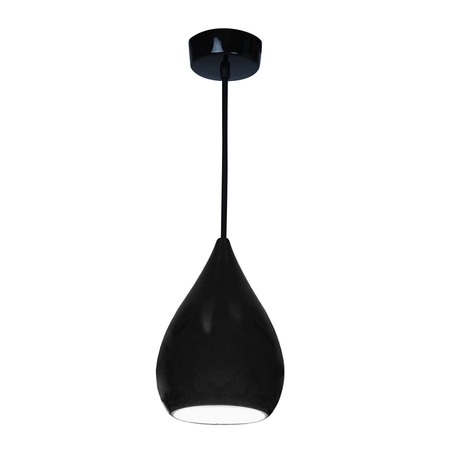 ORIGINAL BTC Drop One Pendant Light - Black gloss