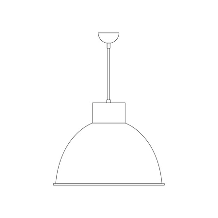 ORIGINAL BTC Giant Size 0 Pendant Light