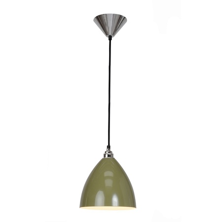 ORIGINAL BTC Task Pendant Light - Olive Green