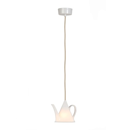 ORIGINAL BTC Teapot 0 Pendant Light, White