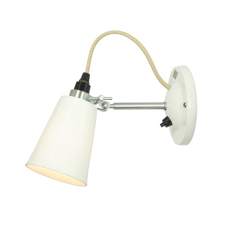ORIGINAL BTC Hector Small Flowerpot Switched Wall Light