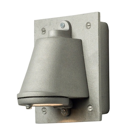 ORIGINAL BTC Mast Light with Cast Transformer Box - Sandblasted Anodised Aluminium