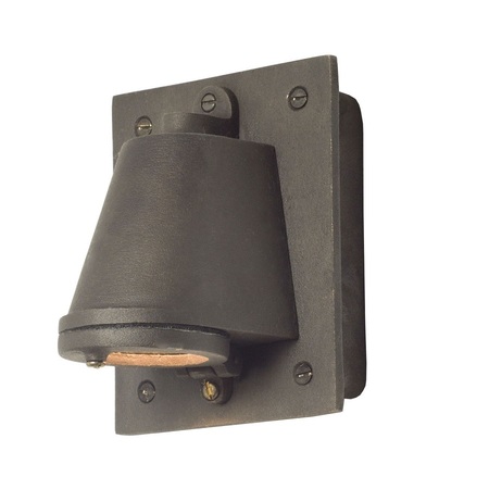 ORIGINAL BTC Mast Light with Cast Transformer Box - Sandblasted Weathered Bronze