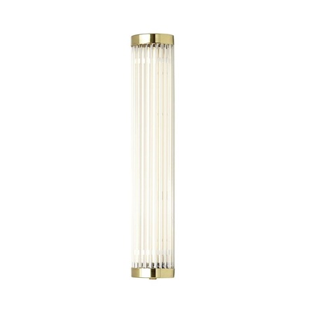 ORIGINAL BTC Pillar LED Wall Light, 40/7cm - Polished Brass
