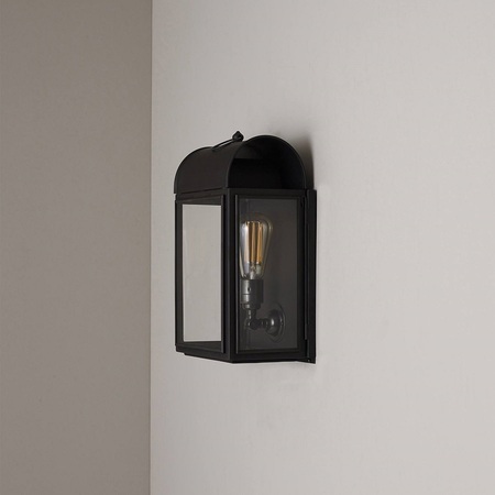 ORIGINAL BTC Domed Box Wall Light, Weathered Brass