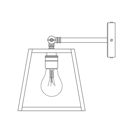 ORIGINAL BTC Quad Wall Light, Internally Glazed, Clear Glass