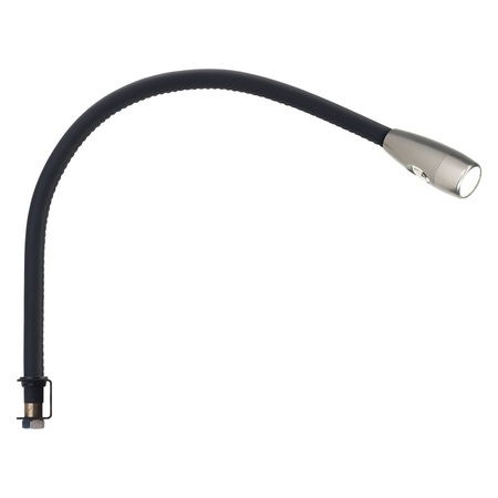 ORIGINAL BTC Jet Stream Over the Bedhead Light -  Anodised titanium, black
