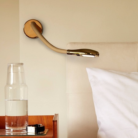 ORIGINAL BTC Cirrus Wall Light - Gold plated, beige