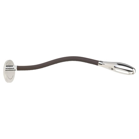 ORIGINAL BTC Cirrus Escutcheon Light - Polished nickel, chocolate brown