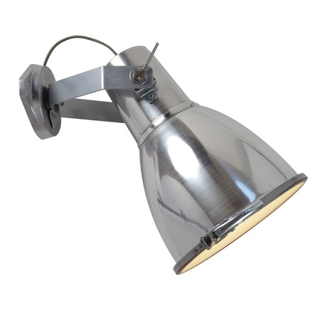 ORIGINAL BTC Stirrup 3 Wall Light with Sandblasted Glass - 