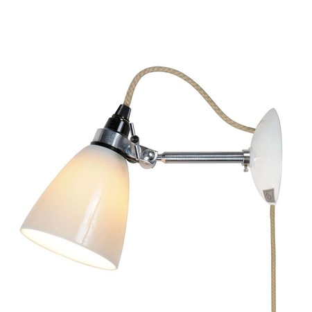 ORIGINAL BTC Hector Small Dome Wall Light PSC -  Natural white