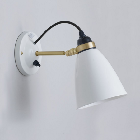 Original BTC Hector 30 - Wandleuchte mit Schalter - Schwarz