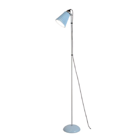 Original BTC Hector Medium Pleat  - Stehleuchte - Hellblau