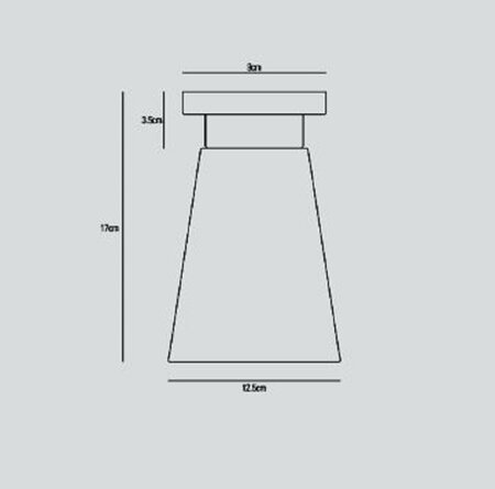 Original BTC Hector Medium Flowerpot Ceiling Light - Deckenleuchte