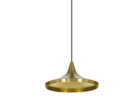 Tom Dixon Beat Light Wide - Brushed Brass Pendelleuchte
