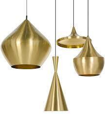 Tom Dixon Beat Light Fat - Brushed Brass Pendelleuchte