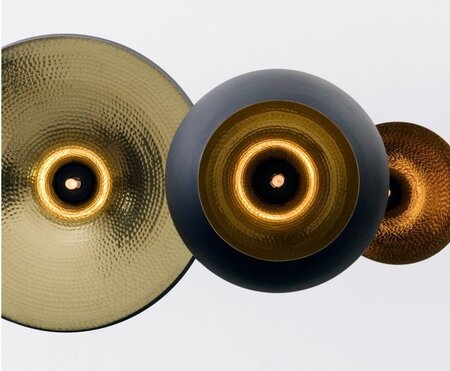 Tom Dixon Beat Brass Trio Round Pendant System