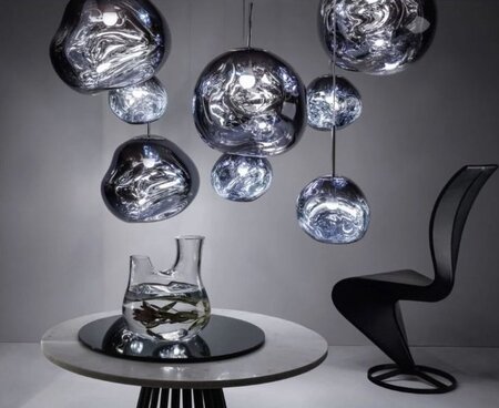 Tom Dixon Melt Mini Smoke Round Pendant System