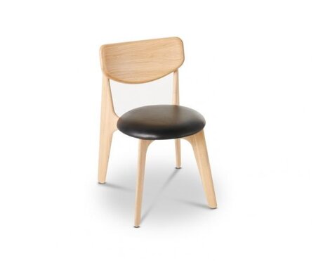 Tom Dixon Slab Chair with Upholstered - Natural