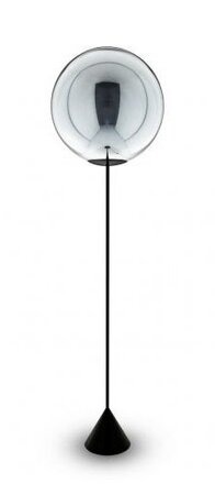 Tom Dixon Stehleuchte Globe Cone Chrom