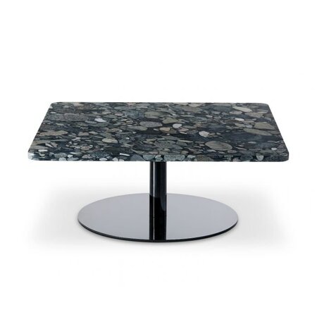 Tom Dixon Stone Table Square Black Pebble - Couchtisch