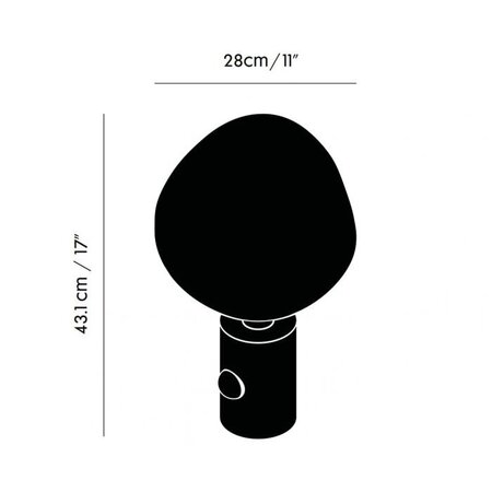 Tom Dixon, Tom Dixon Melt Table - Tischlampe