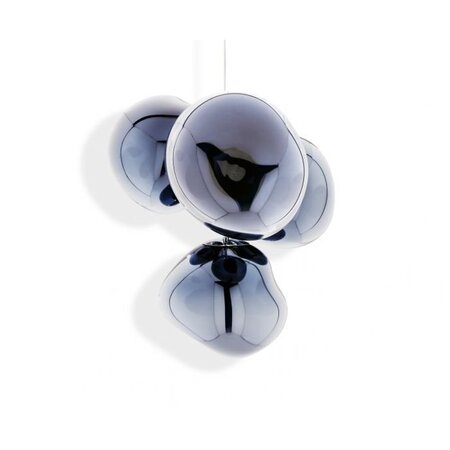 Tom Dixon Melt Chandelier - Kronleuchter - Smoke - Small