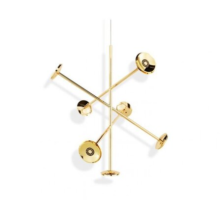 Tom Dixon Melt Chandelier - Kronleuchter - Gold - Large