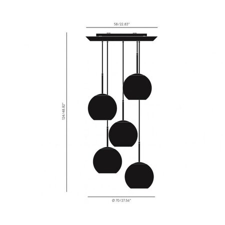 Tom Dixon Copper 25 cm Round LED Pendant System - Pendelleuchten