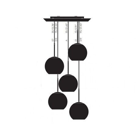 Tom Dixon Copper 25 cm Round LED Pendant System - Pendelleuchten