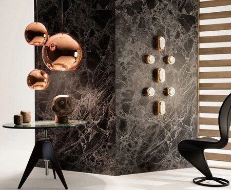 Tom Dixon Copper Round LED Pendant System - Pendelleuchten