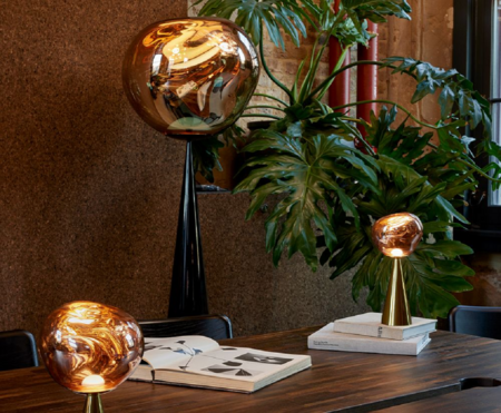 Tom Dixon  Melt Cone Fat Table Small LED - Tischleuchte 