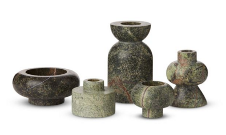 Tom Dixon Stone Stacking Candleholder - Kerzenhalter Set - Stein