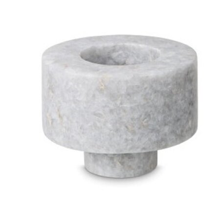 Tom Dixon Stone Stacking Candleholder - Kerzenhalter Set - Weiss