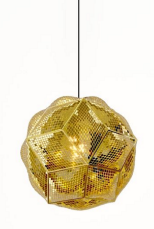 Tom Dixon  Puff Pendant - Pendelleuchte - Messing